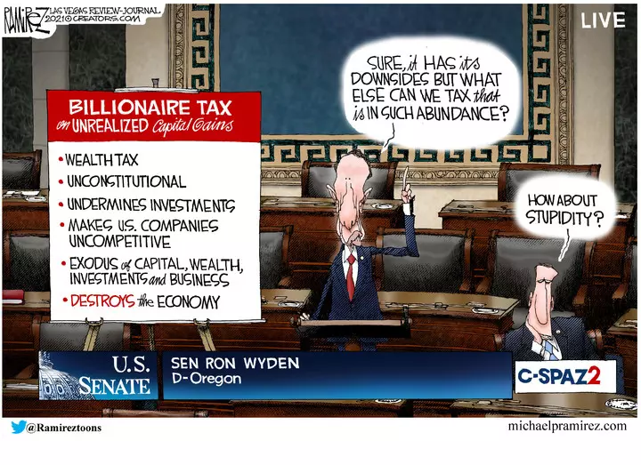 Michael Ramirez for Oct 28, 2021