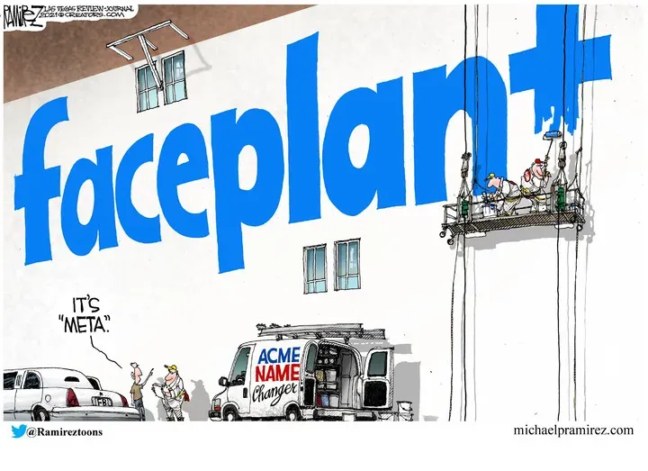 Michael Ramirez for Oct 29, 2021