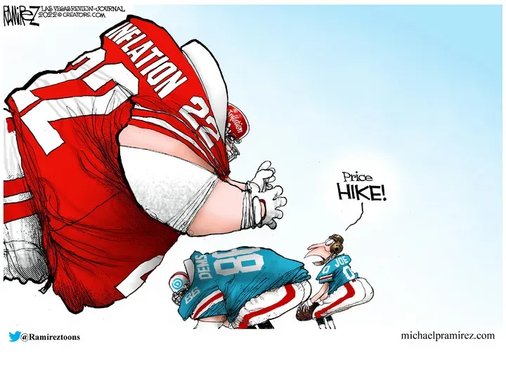 Michael Ramirez for Feb 13, 2022