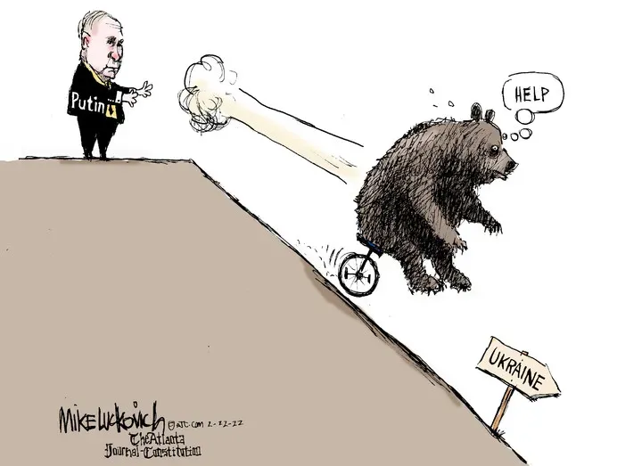 Mike Luckovich for Feb 22, 2022