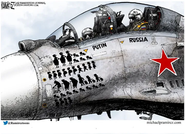 Michael Ramirez for Mar 10, 2022