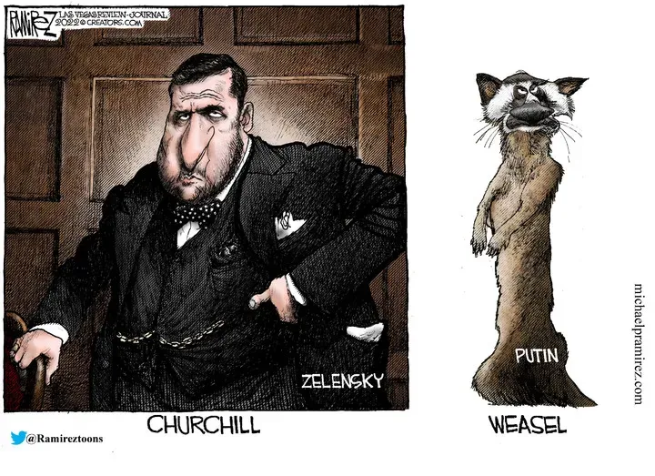 Michael Ramirez for Mar 17, 2022