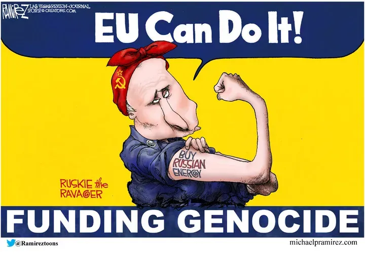 Michael Ramirez for Apr 12, 2022