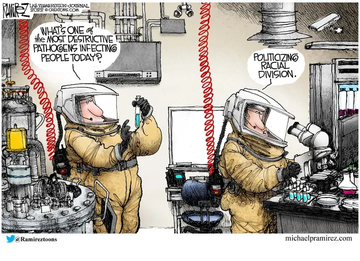Michael Ramirez for Apr 14, 2022