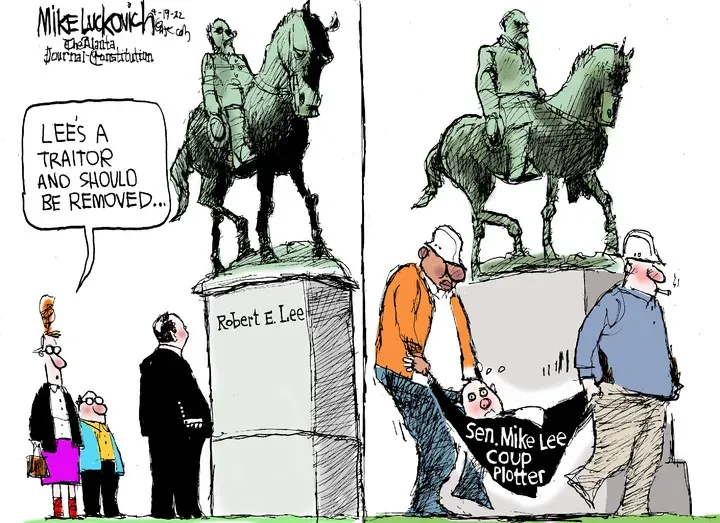 Mike Luckovich for Apr 19, 2022