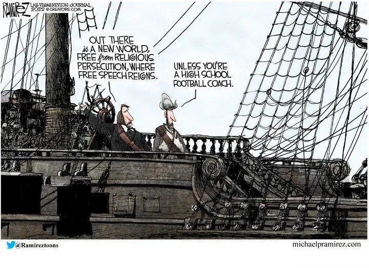 Michael Ramirez for Apr 27, 2022