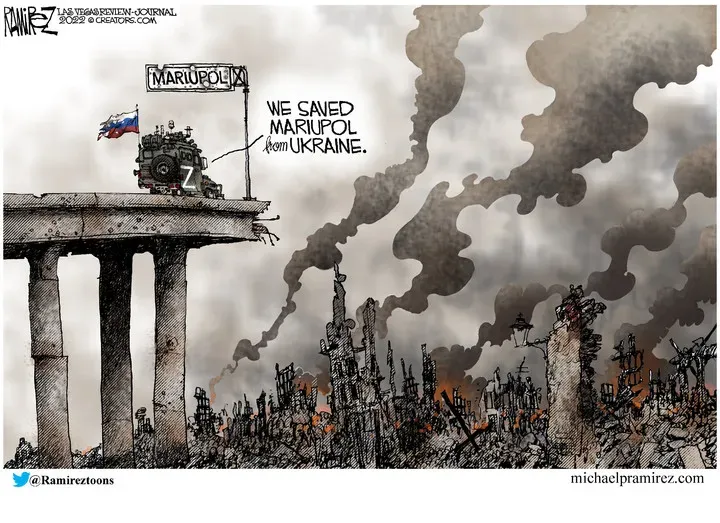 Michael Ramirez for May 18, 2022