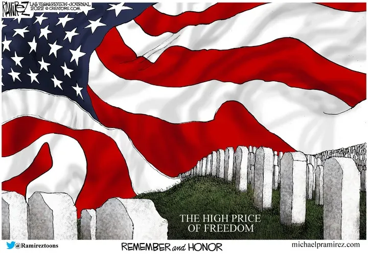 Michael Ramirez for May 30, 2022