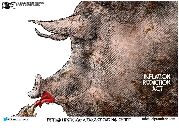 Michael Ramirez for Aug 18, 2022