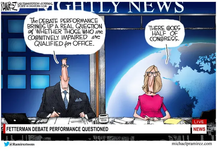 Michael Ramirez for Oct 30, 2022