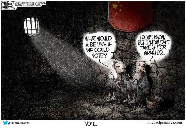 Michael Ramirez for Nov 08, 2022