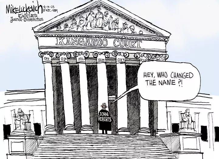 Mike Luckovich for Apr 19, 2023
