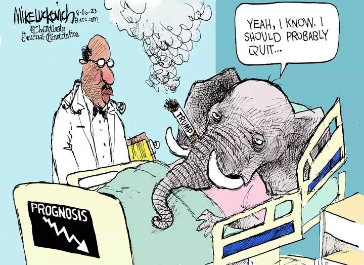 Mike Luckovich for Aug 20, 2023