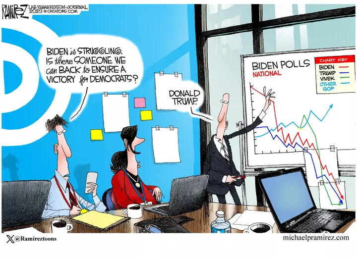 Michael Ramirez for Sep 10, 2023