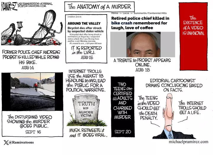 Michael Ramirez for Sep 21, 2023