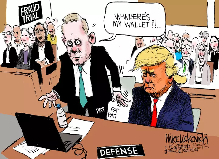 Mike Luckovich for Oct 03, 2023