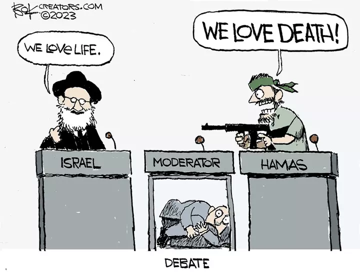 Chip Bok for Oct 14, 2023