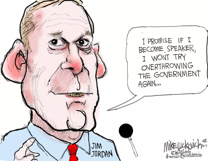 Mike Luckovich for Oct 19, 2023