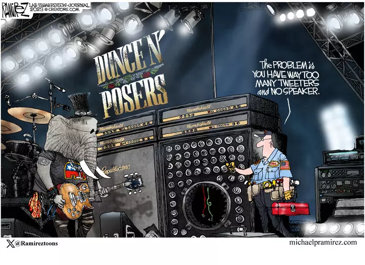 Michael Ramirez for Oct 24, 2023