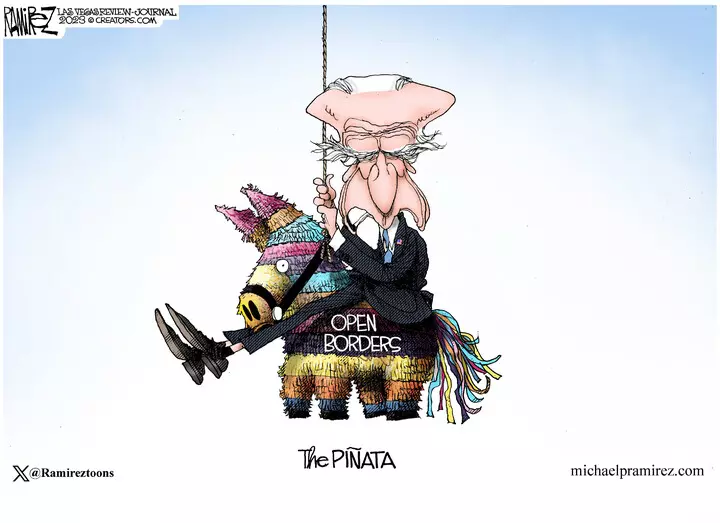 Michael Ramirez for Oct 26, 2023