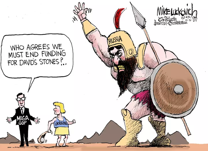 Mike Luckovich for Nov 02, 2023