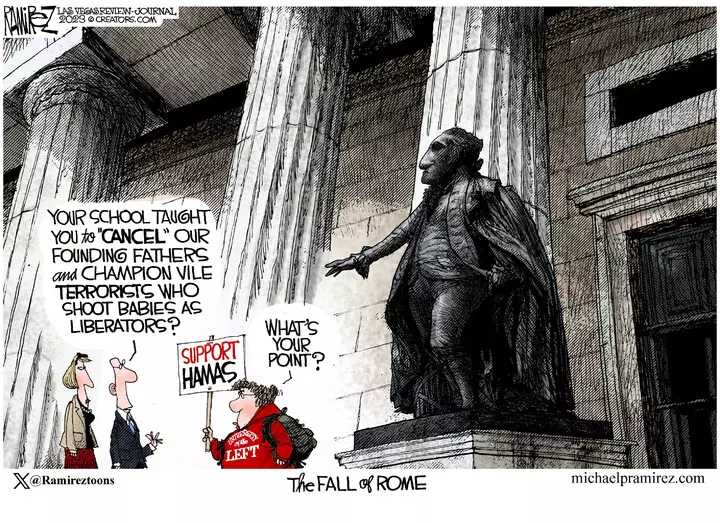 Michael Ramirez for Nov 05, 2023