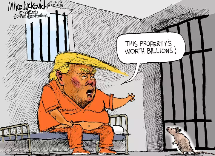 Mike Luckovich for Nov 07, 2023