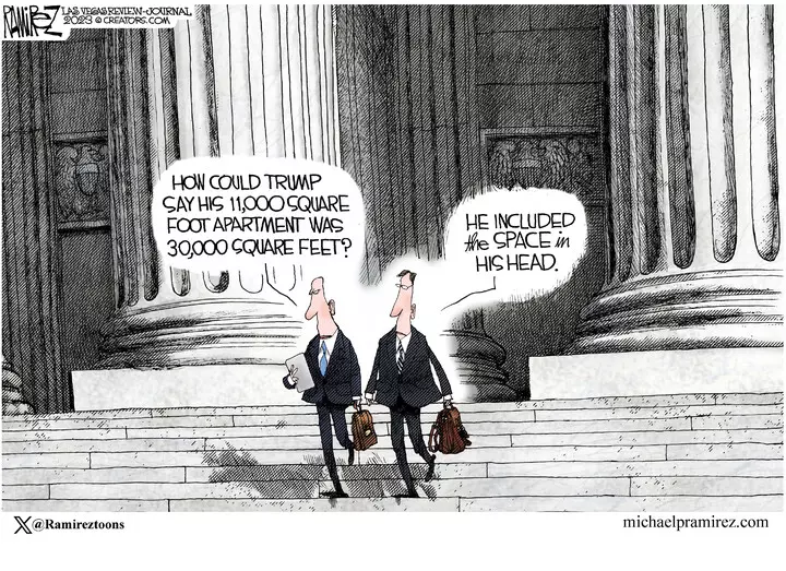 Michael Ramirez for Nov 08, 2023