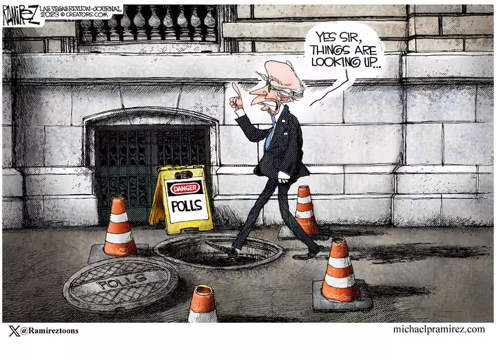 Michael Ramirez for Nov 13, 2023