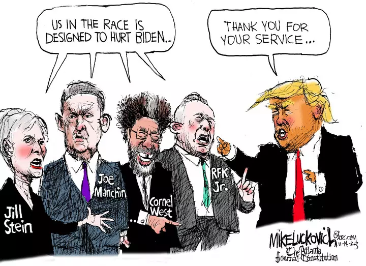 Mike Luckovich for Nov 14, 2023