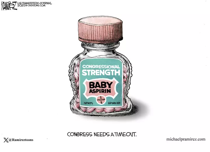Michael Ramirez for Nov 16, 2023