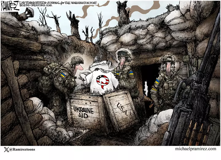 Michael Ramirez for Dec 16, 2023