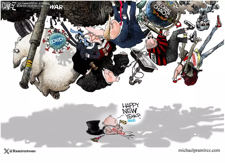 Michael Ramirez for Jan 01, 2024