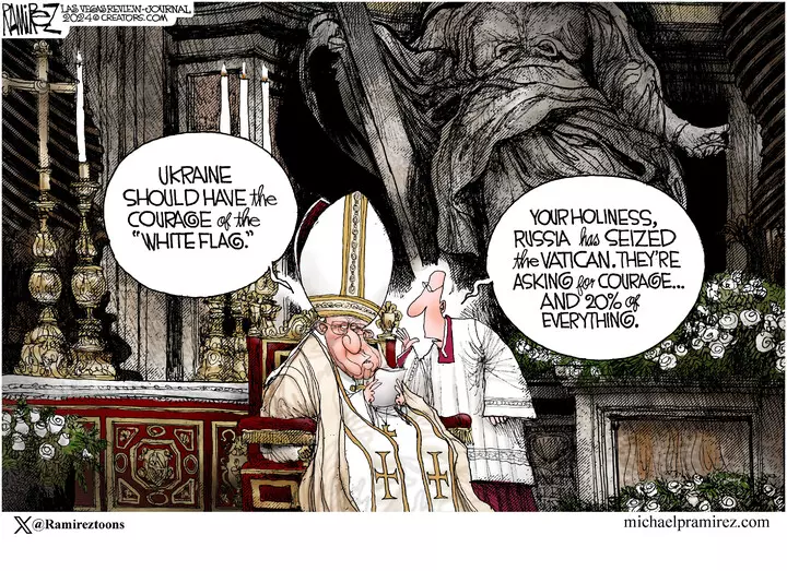 Michael Ramirez for Mar 15, 2024