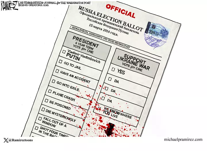 Michael Ramirez for Mar 23, 2024