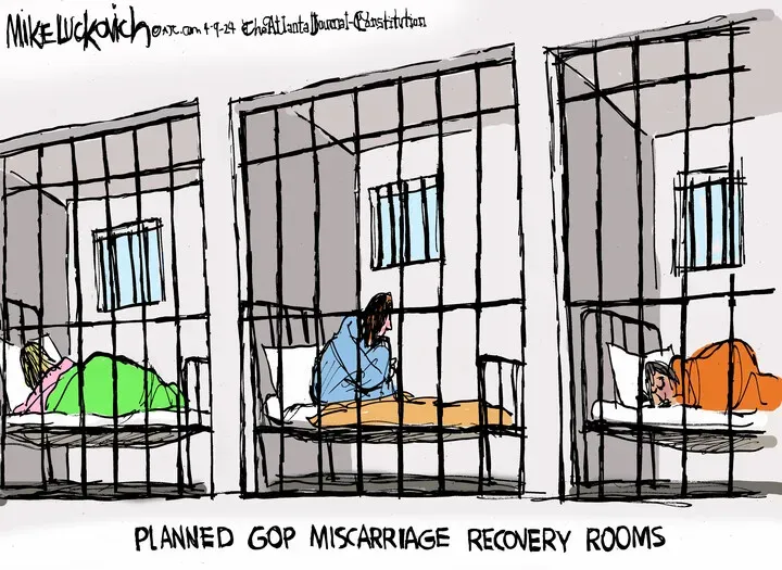 Mike Luckovich for Apr 09, 2024