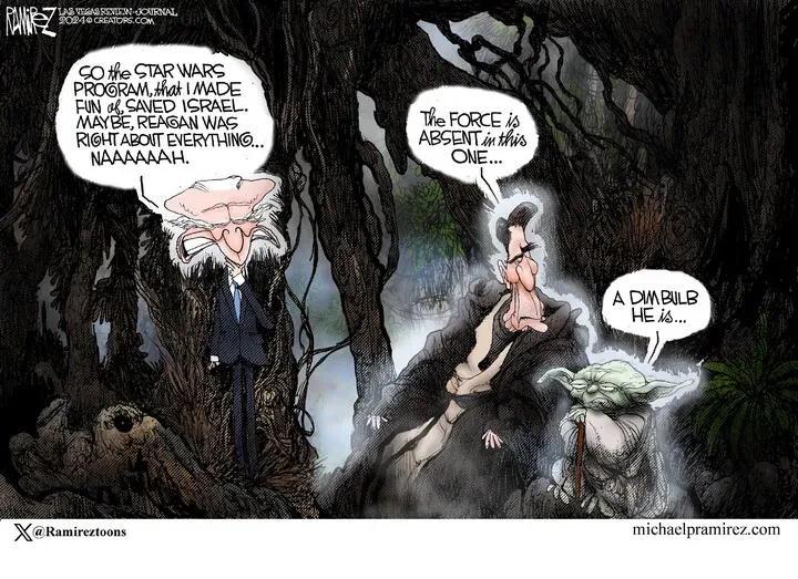 Michael Ramirez for Apr 21, 2024