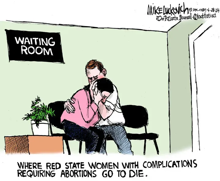 Mike Luckovich for Apr 28, 2024