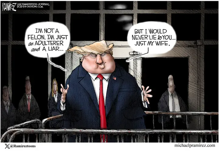 Michael Ramirez for May 27, 2024