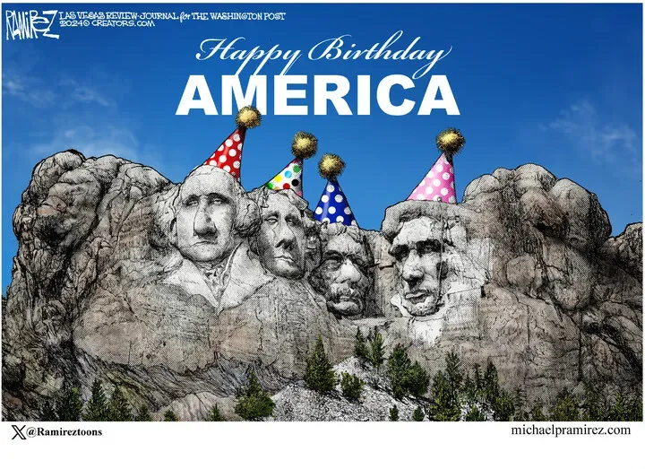 Michael Ramirez for Jul 06, 2024