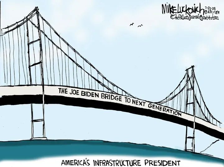 Mike Luckovich for Jul 22, 2024