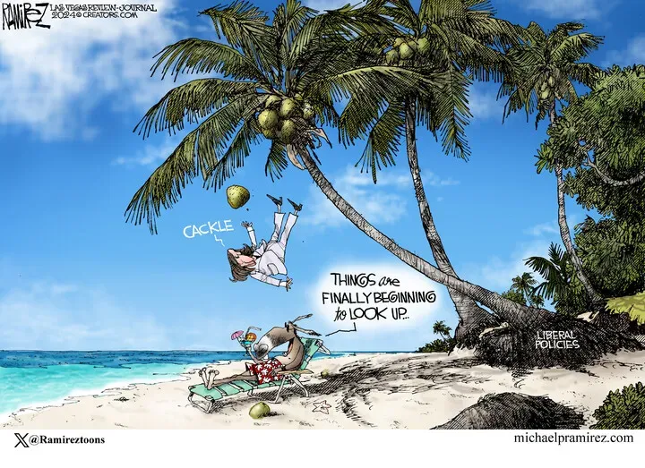 Michael Ramirez for Jul 29, 2024