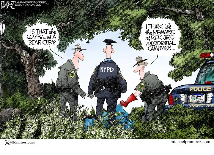 Michael Ramirez for Aug 08, 2024