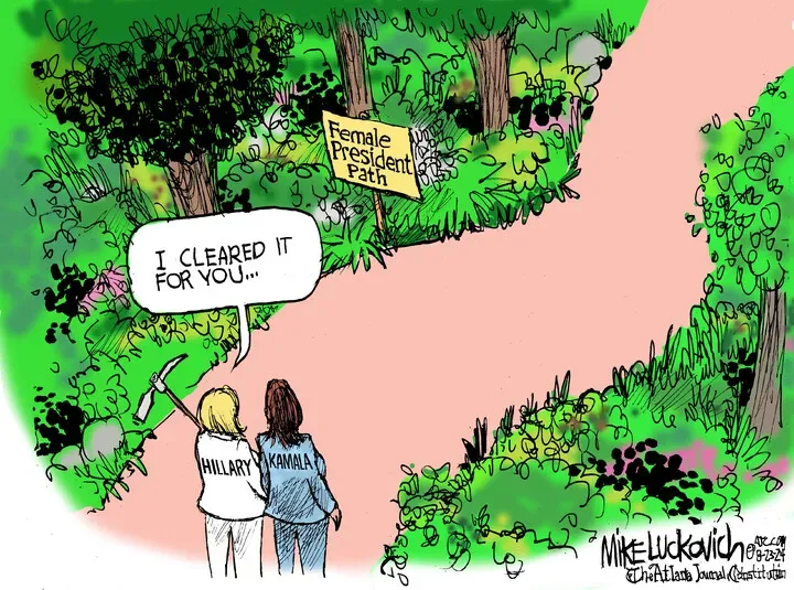 Mike Luckovich for Aug 23, 2024