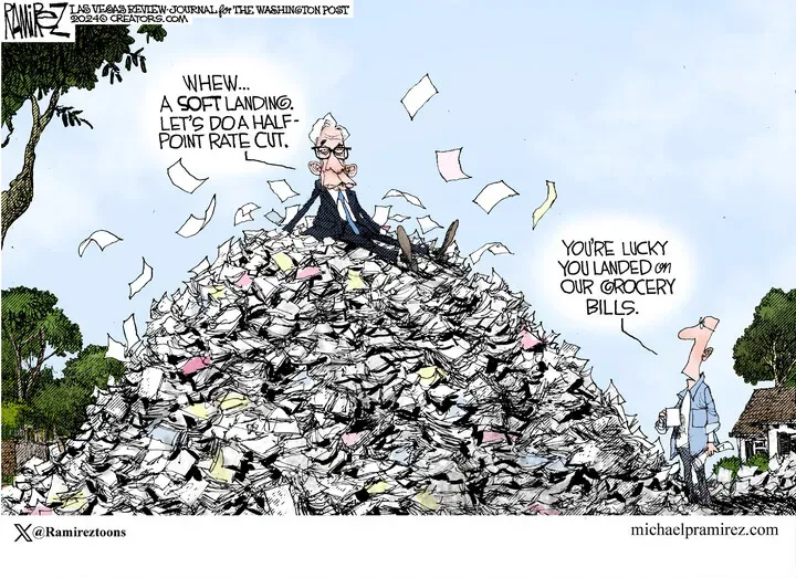 Michael Ramirez for Sep 24, 2024