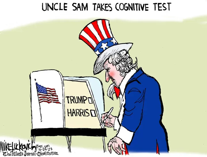 Mike Luckovich for Oct 24, 2024