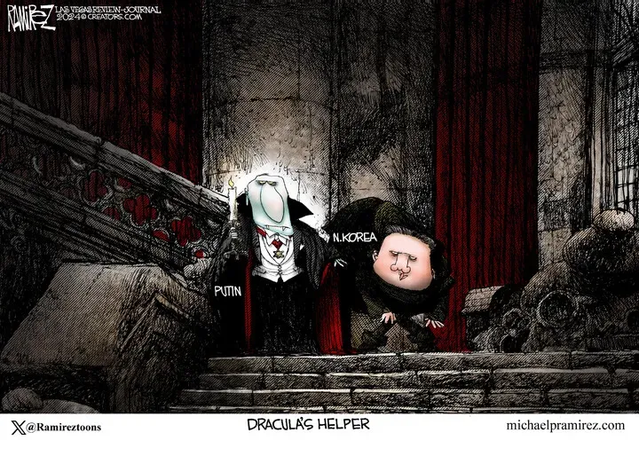 Michael Ramirez for Oct 28, 2024