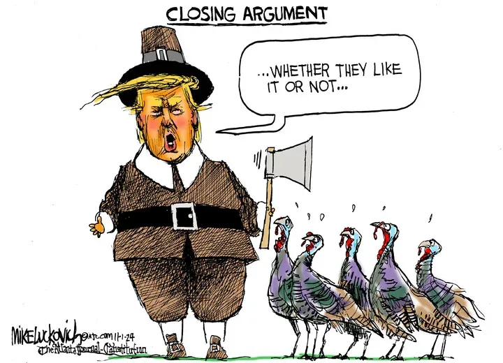 Mike Luckovich for Nov 01, 2024