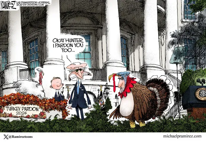 Michael Ramirez for Dec 04, 2024