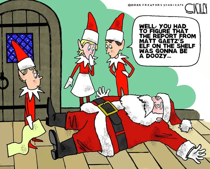 Steve Kelley for Dec 19, 2024